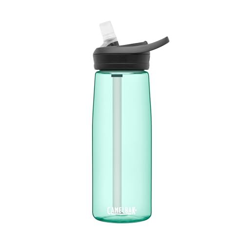 Image of CamelBak Eddy+ Water Bottle with Bite Valve Straw, Leak‑Resistant Easy‑Sip Design for Everyday Hydration, 25oz, Mint