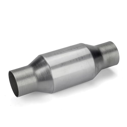 Convertidor catalítico de alto flujo en acero inoxidable para reducir emisiones en el motor