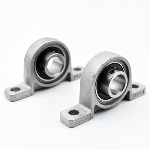 Palier à semelle KP002 de 15 mm pour stabiliser les axes de guidage et mini roulements