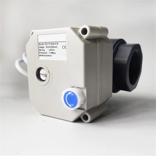Vanne motorisée 12V pour automatiser le drain d'eaux pluviales