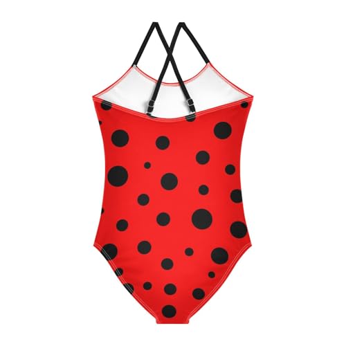 Image of Paris Eiffel Tower Theme Girls Swimsuit One Piece Bathing Suit Beach Swimwear with Adjustable Straps