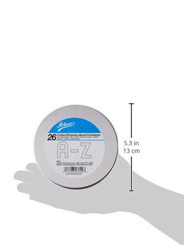 Ateco, 6949 Alphabet Letters-1", Stainless Steel #TOP2