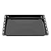 ICQN Backblech 422 &times; 375 &times; 30 mm, Kompatibel mit Electrolux, AEG, IKEA, Zanussi & Juno, Emaillierte Fettpfanne f&uuml;r Backofen & Herd, Schwarz