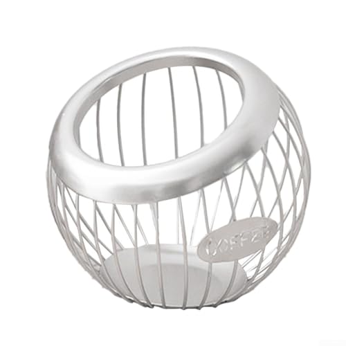 ZYWUOY Soporte para cápsulas de café de diseño inteligente para mantener las cápsulas de espresso organizadas en la cocina u oficina (blanco)