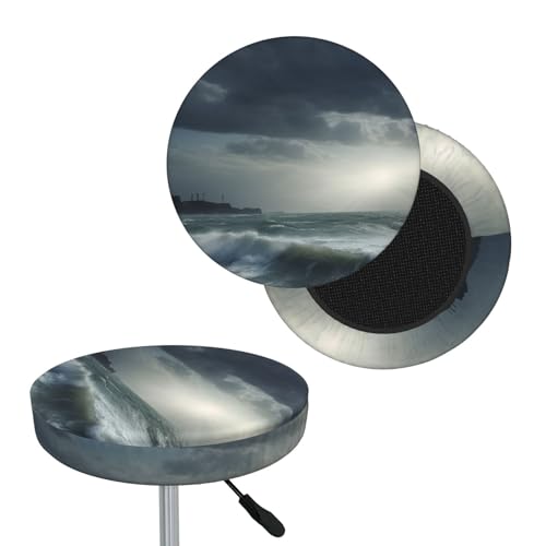 RTSTNMBD Stormy Sea Bar �X�c�[���J�o�[ ���E���h�L�k�X�c�[���N�b�V�����J�o�[ �h�o �o�[�`�F�A�J�o�[ �􂦂�X�c�[���N�b�V���� �X���b�v�J�o�[ �X�g���b�`�X�c�[���V�[�g�J�o�[ 12~14�C���`�̈֎q�p