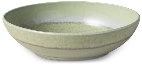 like. by Villeroy & Boch – Perlemor Alga Servierschale Grün, Spülmaschinenfest, Mikrowellensicher, Serviergeschirr, Bowl, Große Schüssel, Premium Porzellan