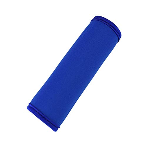 Preisvergleich Produktbild Bequemer Neopren-Gepäckgriff-Griff-Griff weicher Identifier-Kinderwagen-Griff Schutzabdeckung für Reisetasche Gepäck-Koffer - Blau