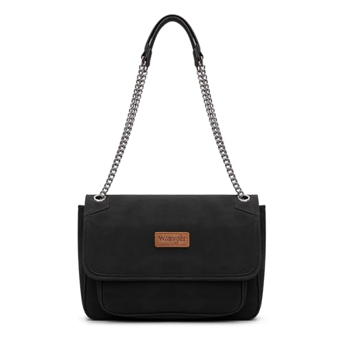 Bolso de hombro Wrangler para mujer con correa de cadena miniatura 1