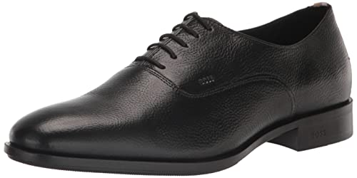 Image of BOSS Men's Oxford Shoes in Grain Leather