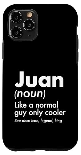 Juan Like A Normal Guy Only Cooler Legend King �t�@�[�X�g�l�[�� �X�}�z�P�[�X iPhone 11 Pro �p
