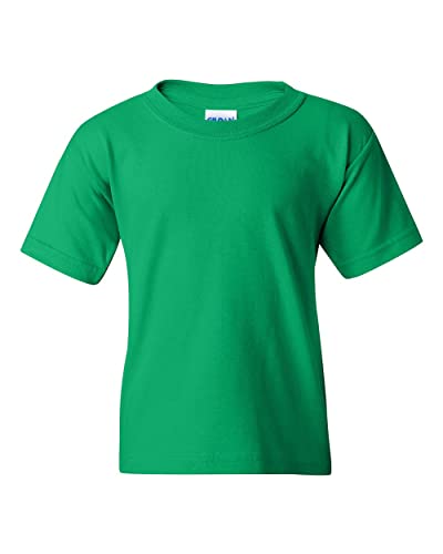 Gildan Kids' Heavy Cotton Youth T-Shirt, Irish-mint, S