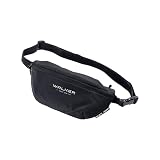Walker 42172-026 - Lifestyle torba na pasek Finn antracyt z kieszenią główną na zamek błyskawiczny i regulowanym paskiem do noszenia, odporna na działanie wody, pojemność ok. 3 l, antracytowy, 18 x 31