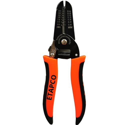 Wire Stripper - Wire Strippers Electrical, Cable Cutters, Cable Stripper Tool - Wire Strippers, Cable Stripper with Safety Lock