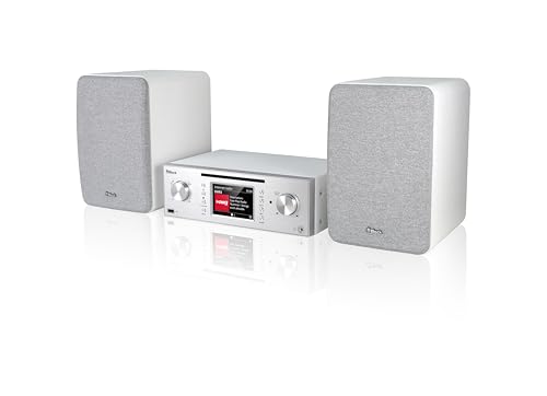 Block MHF-50 Kompaktanlage inkl. Lautsprecher - Spotify Connect Ready - DAB+/UKW/Internetradio 30.000 Sender - CD & USB MP3 Player - Bluetooth Streaming - 4' Farbdisplay dimmbar...