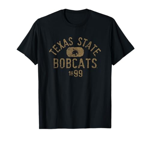 Texas State Bobcats Vintage 1899 Officially Licensed T-Shirt