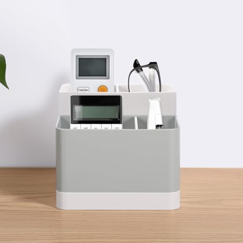 Image of Poeland Desktop Storage Organizer, Pen and Pencil Cases Boxes, Pen or Pencil Holder Box Container for Desk, Office Supplies, Vanity Table