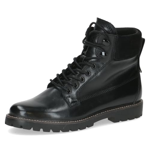 Bottines femme en cuir à lacets CAPRICE confortables et imperméables
