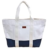 Gant GANT Tasche Standtasche Shopper Beach Bag Blau Weiß