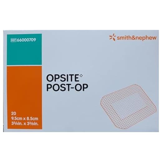 Opsite postoperativer Verband, 9,5 x 8,5 cm