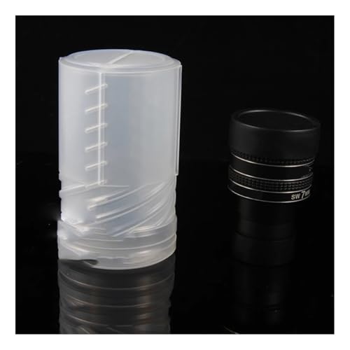 Caja de protección for telescopios de plástico de 65mm para almacenamiento seguro de lentes