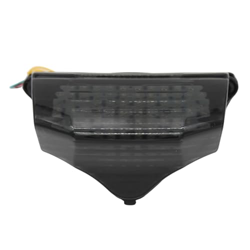 iTobest Motorcycle LED Tail Light - Integrated LED Tail Brake Turn Signal Light Compatible with Yamaha FZ600 FZ6 FAZER 2004-2009(Smoke)