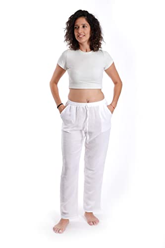 BOHORIA Pantalon en mousseline unisexe, Pearl S, S-L Cover