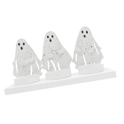 ULTECHNOVO Portavelas De Hierro para Decoración De Halloween De Metal para Fiestas y Hogar