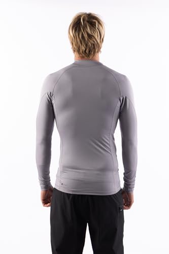 Rip Curl Men's Long Sleeve Rashguard-UPF 50+ Sun Protection Surf Shirt, Loose Fit Rash Vest4