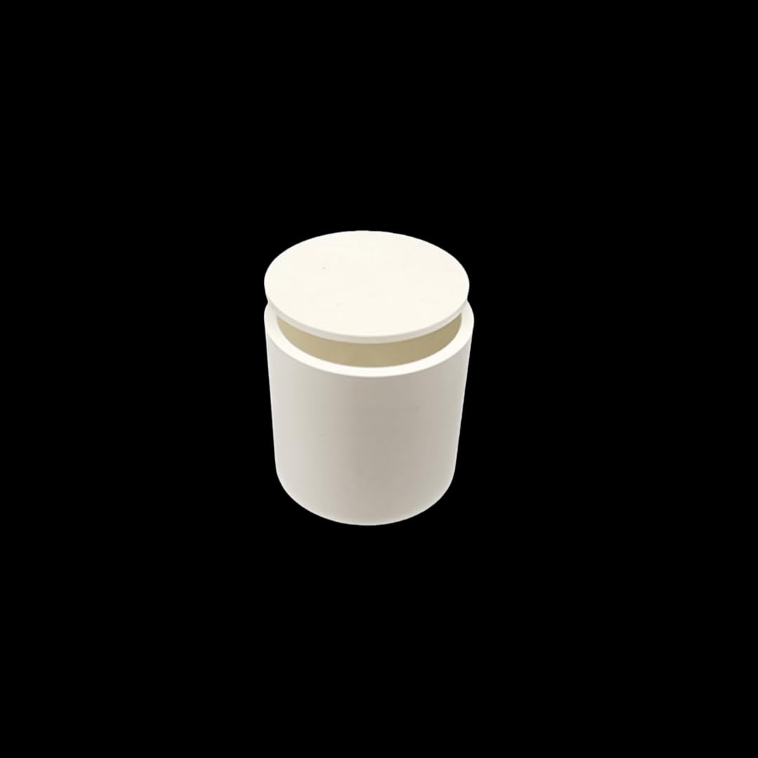 Boron Nitride Ceramic Crucible Without Lids, BN Ceramic Furnace Crucible, High Temperature Resistant, for Silicate Melting/Metal Smelting/Crystal (1ml - 10 * 8 * 10mm, Capacity-OD*ID*Height)