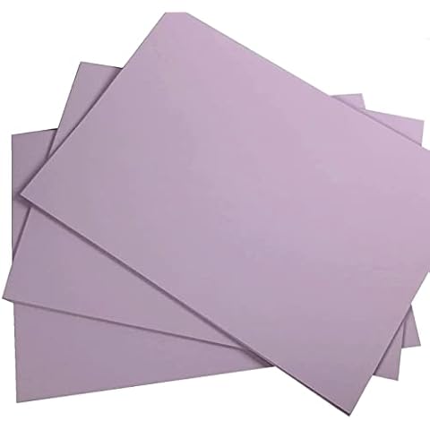 A5 Lilac Coloured Plain Paper 100 Sheets Dyslexia Visual Stress Office Printing and photocopy 148 x 210mm Cover