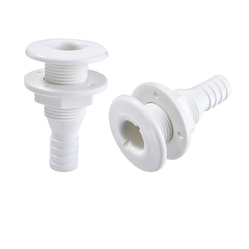 YOQVQOY Thru Hull Fittings 1 Inch