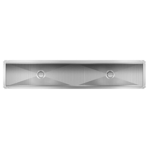 Pemberly Row Colador de Acero Inoxidable 18x96 pulg miniatura 2