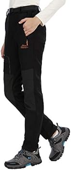 donhobo Wandelbroek voor dames, waterdichte softshellbroek