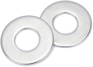 ALBO 100 Pcs Stainless Steel Fender Flat Washers 3/8\