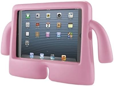 shockproof kids handle case for iPad 10.2 inch 9th Generation iPad 8th / 7th Generation heavy duty A2603, A2604 A2428, A2429 A2197 ,A2200, A2198 (Light Pink)