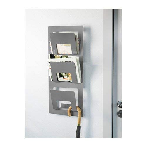 Indian Decor 3 Tier Magazine Holder - Grey - Magazine Rack - Newspaper Rack - Made in India-picture-21