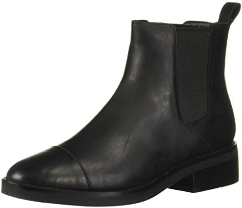Cole Haan Women's Mara Grand Chls Boot Ankle, Black Leather Wp, 8 B US