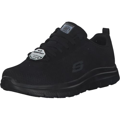 Skechers Flex Advantage Sr Bendon, Sneakers Hombre, Negro (Black), 46 EU