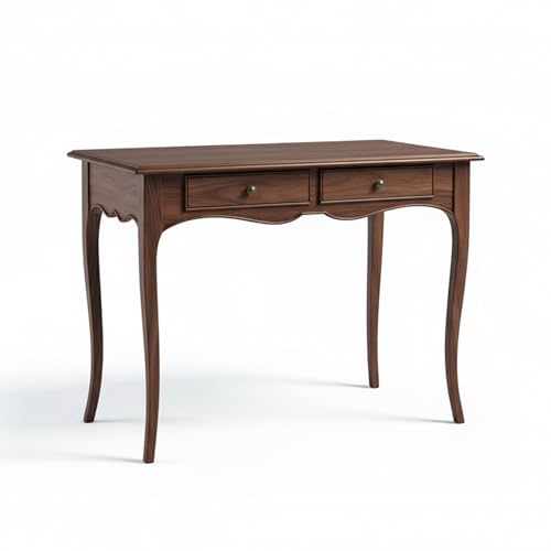 Mar.c.a. Design - Scrittoio Vintage con 2 Cassetti in Legno