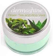 Dermashine Green Tea and Aloe Vera 6.7 oz body cream