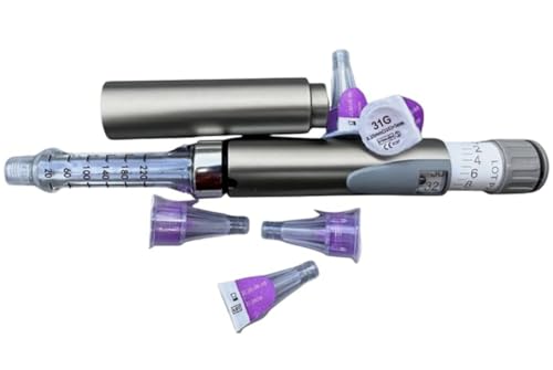 Reusable Peptide Pen Kit Best Adjustable Peptide Pen in The UK | Refillable 3ml Cartridge Precision Dosing Eco-Friendly Design Fast UK Tracked Delivery