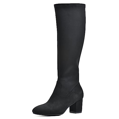 Bottes hautes Freesia White Mountain : finie la fatigue grâce au talon bloc stable