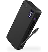 Amazon | CIO モバイルバッテリー 100W ケーブル内蔵 大容量 20000mAh