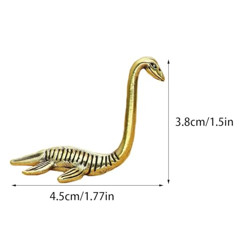 Figura colección Bronce Monstruo Lago Ness vintage miniatura 3