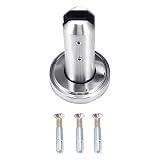 Szczypce szklane, schody kolumna do paneli szklanych ze stali nierdzewnej 304, szklany zacisk ogrodzeniowy do balustrady balustrady basenowej 8-12 mm (stal cylindr)