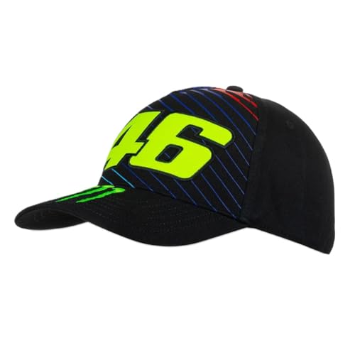 Valentino Rossi Berretto Monster VR46 per adulti Moto GP Nero