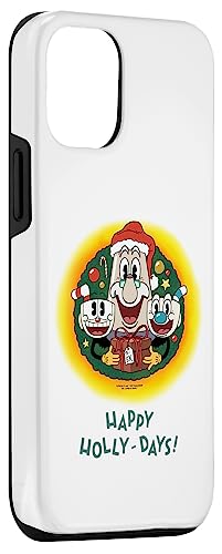 Iphone 12/12 Pro "Happy Holly-Days!" The Cuphead Show! Holiday Merch Case #TOP2