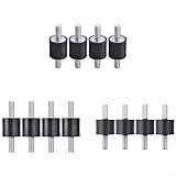 Elementos de amortiguación de goma y acero diseñados para absorber las vibraciones de manera efectiva (M6)