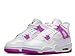 Nike Air Jordan 4 Retro Big Kids White/Hyper Violet FQ1314-151 5.5Y