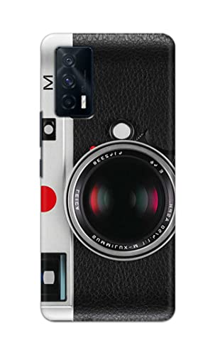 Image of Printed Hard Back Cover Case for Vivo iQOO 7 5G Back Cover (Vintage Camera) -702